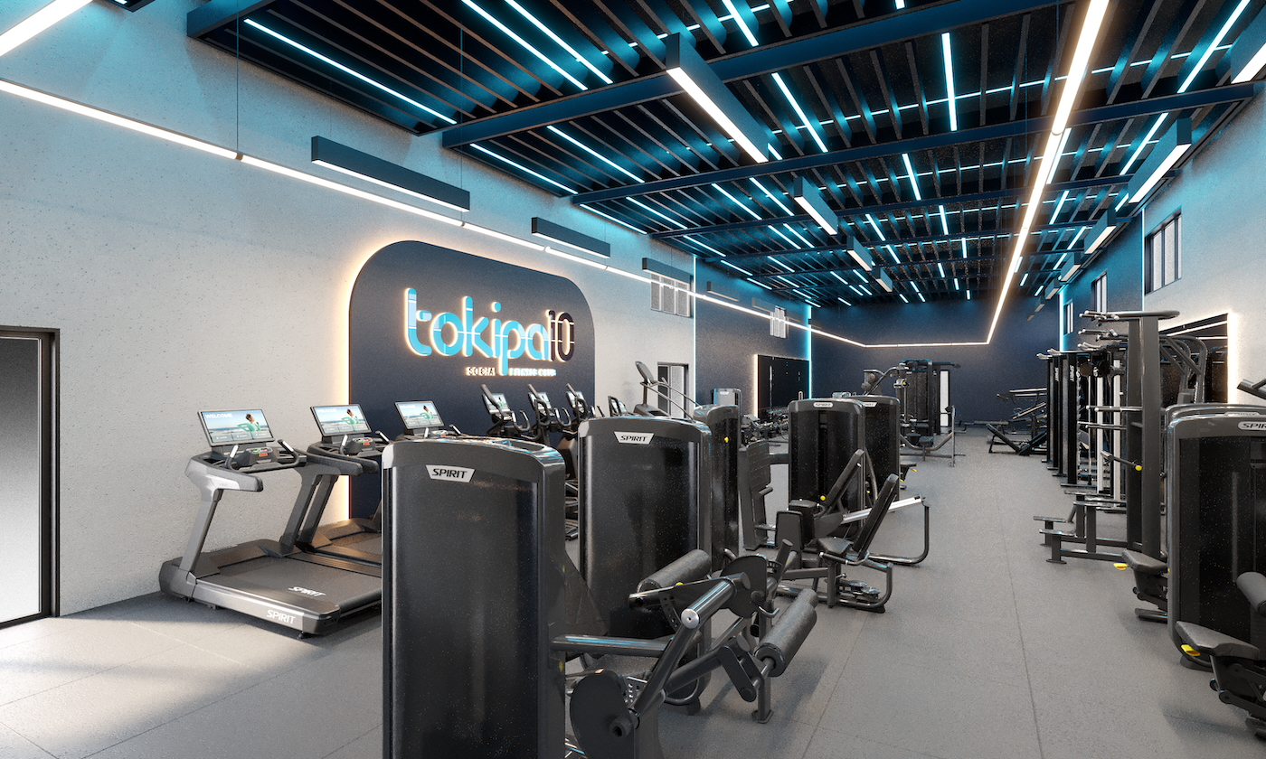 Interior Tokipa Sala Musculación