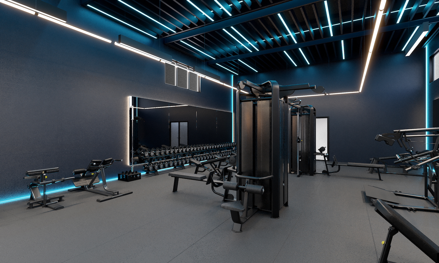 Interior Tokipa Sala Musculación_3