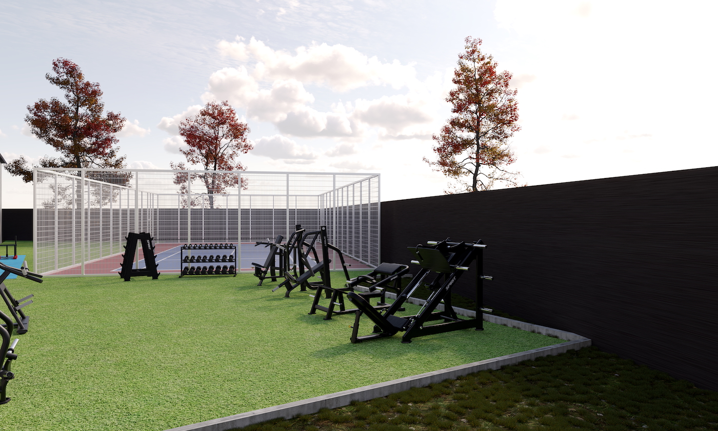 Exterior Tokipa Sala Musculación